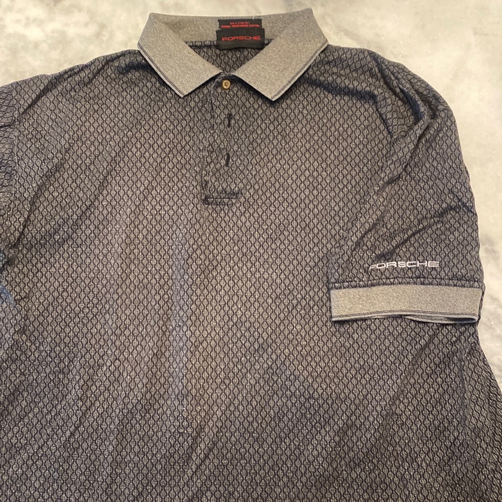 Porsche polo collared shirt